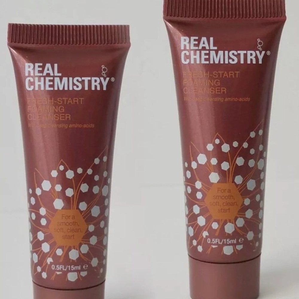 2 REAL CHEMISTRY Fresh Start Foaming Cleansers